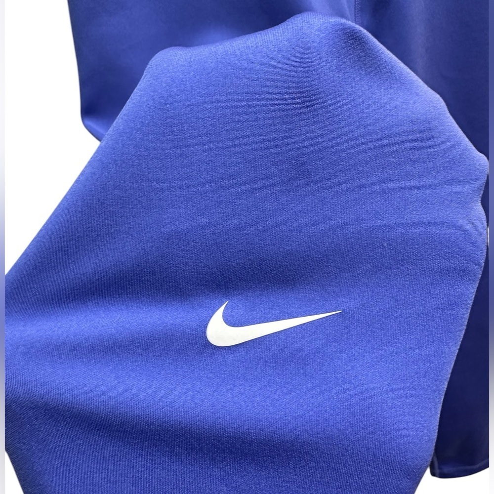 NWOT NIKE blue dri-fit Blue Leggings - Picture 3 of 4